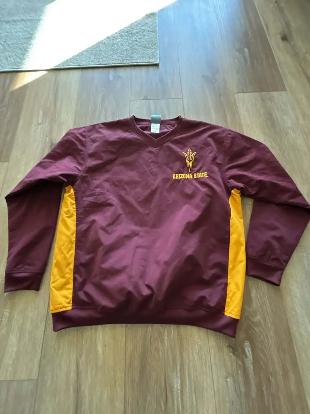 Vintage ASU Sun Devils Pullover Jacket Size Medium